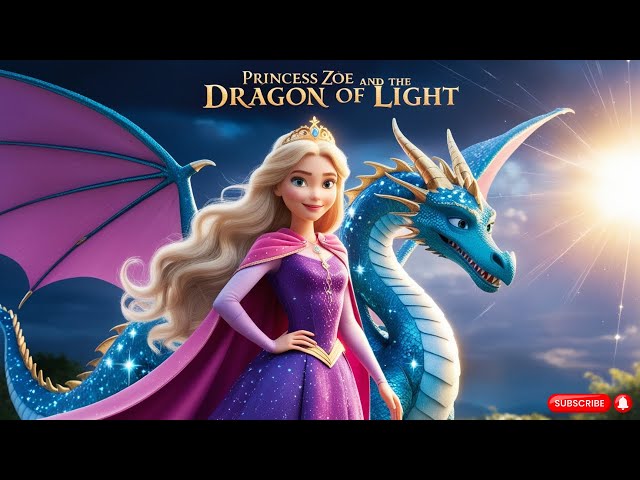 Princess Bedtime Story in English✨| Princess Zoe and the Dragon of Light | #bedtimestories #fairy