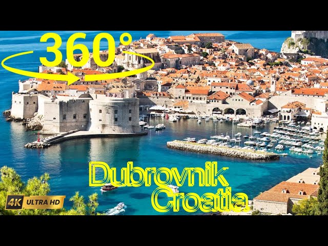 Explore Dubrovnik, Croatia in 360 VR | Walk Through the Ancient Walls & Adriatic Views