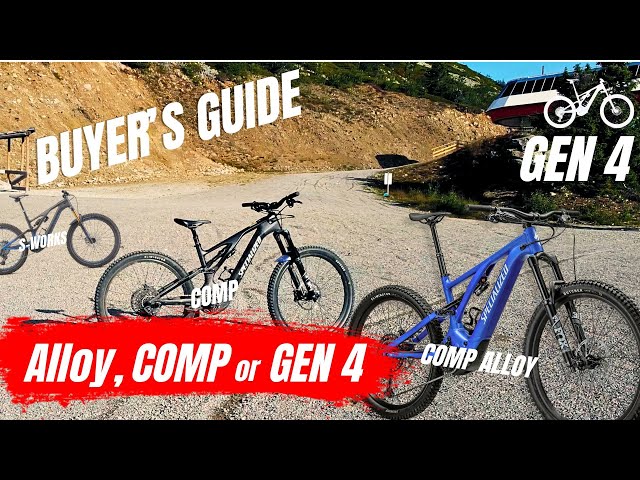 Specialized Turbo Levo COMP ALLOY vs COMP CARBON or GEN 4