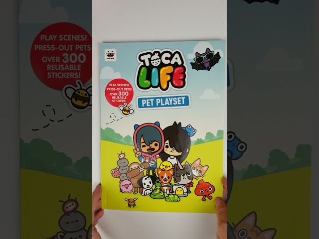 Toca Life Pet Playset - What's Inside? #shorts #tocalife #tocaboca