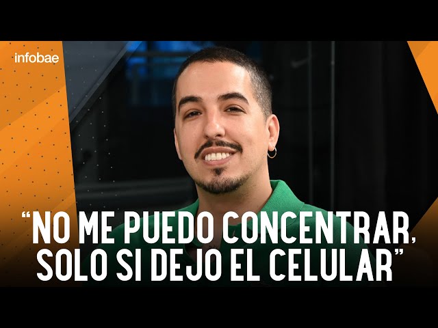 Nacho Elizalde con María Laura Santillán: “Solo me concentro cuando cocino o dejo el celular”