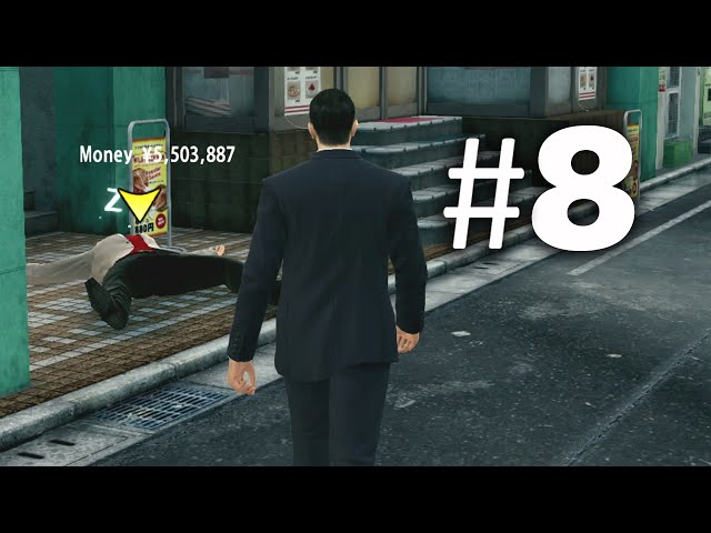 Yakuza 0 Part 8 - Caught Mr. Shakedown Sleeping!