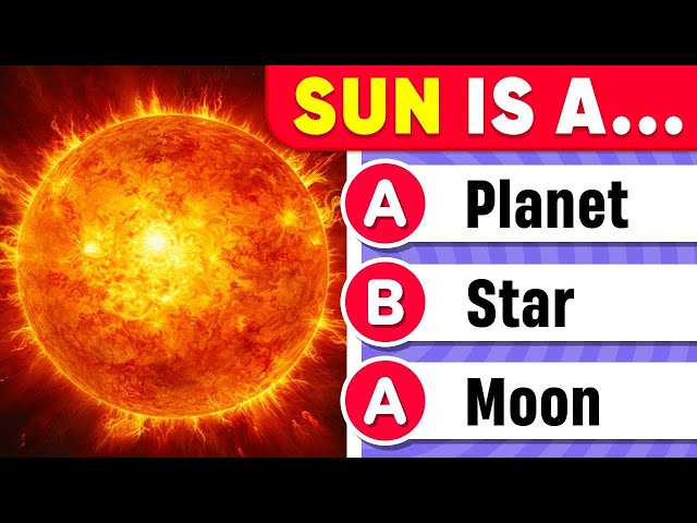 🧠 How Good is Your General Knowledge? Space & Universe Edition 🚀☀️🪐