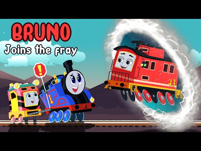 Bruno is finally here!  | Train Animation #soloanimation