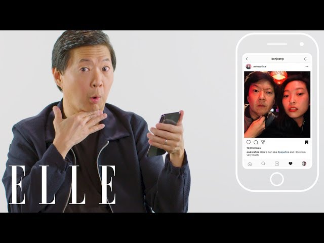 Ken Jeong Insta-Stalks His Crazy Rich Asians Castmates | Insta-Stalk | ELLE