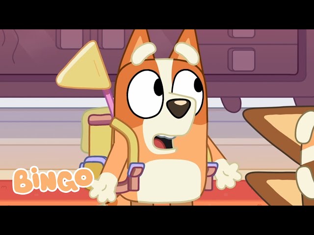 Bingo and Bluey Climb Mount Mum and Dad 🏔️ 🧡 😮 | Bingo - Official Channel