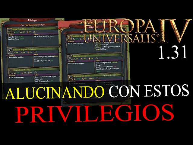 ESTOS PRIVILEGIOS son DE LOCOS - Rework a Khmer en Europa Universalis IV 1.31