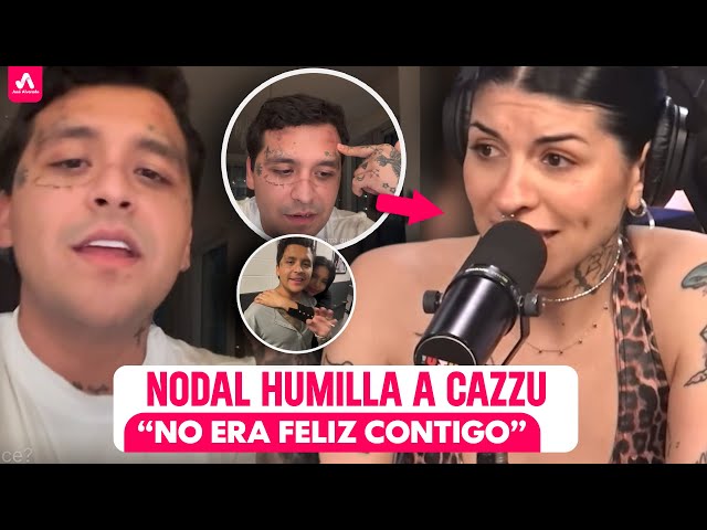 Nodal Enfrenta a Cazzu con Gran Humillación, Responde Defendiendo a Ángela: "No Era Feliz Contigo"