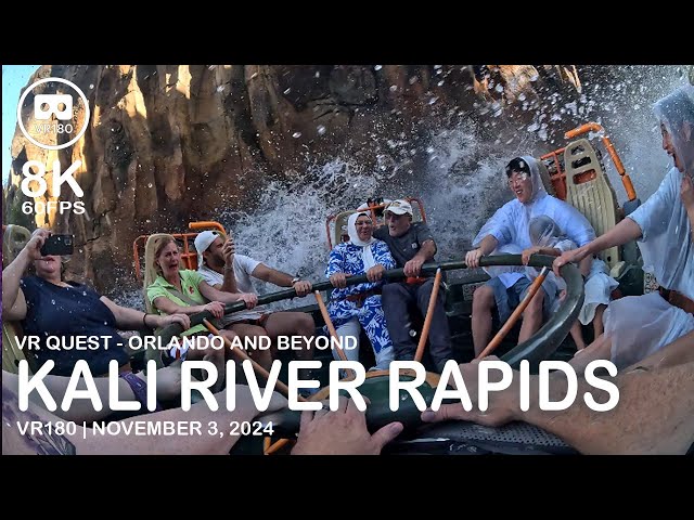 Kali River Rapids - VR180 - 8K 60FPS (4320s60)