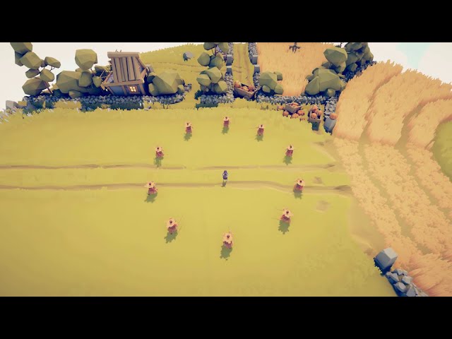 10 HAYBALERS vs ALL UNITS - Totally Accurate Battle Simulator TABS