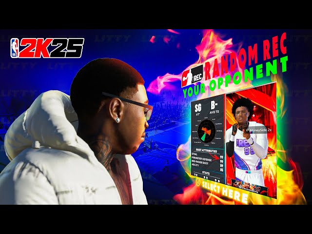 32 Points Against the Toughest Lockdown Build in NBA 2K25 Random Rec!