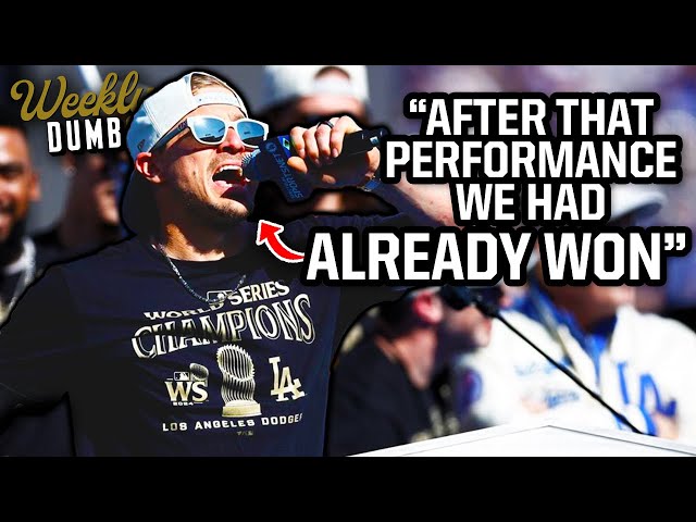 Dodgers call out Yankees and Fat Joe for being easy to beat and predictable | Weekly Dumb