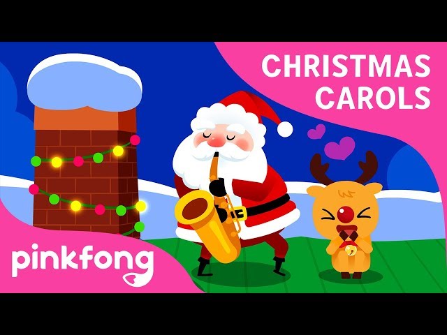 Santa Comes Down Chimneys | Christmas Song | Carol for Kids | Pinkfong Songs for Children