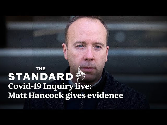 Matt Hancock LIVE: watch as disgraced former Covid Secretary gives evidence to inquiry