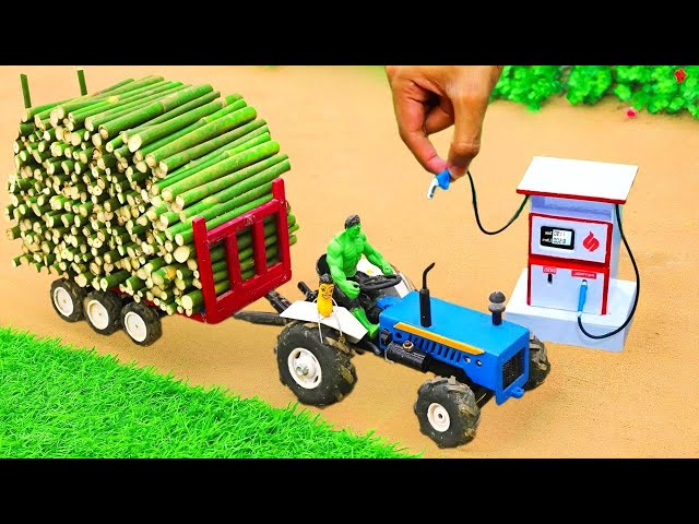 Diy diorama making mini motor water pump science project  @captainfarma