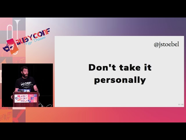 RubyConf 2017: Code Reviews: Honesty, Kindness, Inspiration: Pick Three by Jacob Stoebel