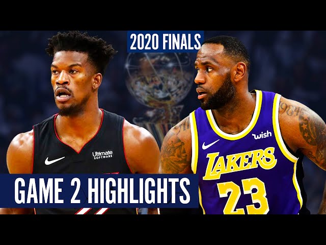 HEAT vs LAKERS GAME 2 - Full Highlights | 2020 NBA Finals