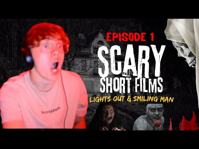 REACTING to ‘LIGHTS OUT’ & ‘SMILING MAN’ – Scary Short Films: EPISODE 1