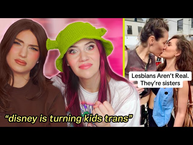 Reacting to the WORST ANTI GAY and TRANS Tik Toks (help us)