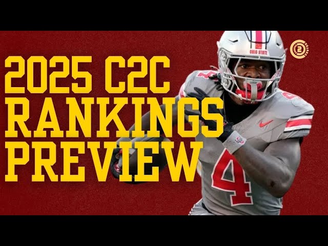 2025 C2C Rankings Preview | Campus2Canton LIVE | College Fantasy Football