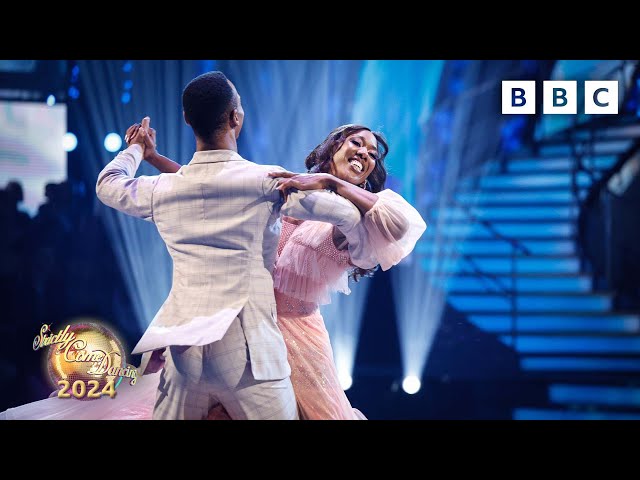 Montell Douglas and Johannes Radebe Viennese Waltz to Nobody Gets Me by SZA  ✨ BBC Strictly 2024