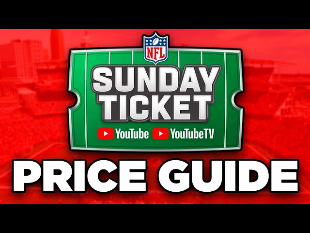 NFL Sunday Ticket Price (2024 Season) - All NFL Sunday Ticket Plans