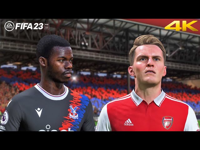 FIFA 23 - Crystal Palace vs. Arsenal - Havertz Rice Lerma Eze - Premier League 23/24 | PC [4K60]