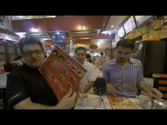 Chinatown Adventures-Chen Dim Sum with Al Caudullo and Michael New-in 5.7K 180VR