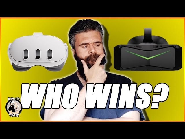 Meta Quest 3 Vs Pimax Crystal Light comparison - What's the best VR headset ?