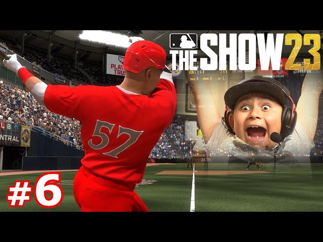 LUMPY IS GETTING GOOD AT THE SHOW! | MLB The Show 23 | PLAYING LUMPY #6