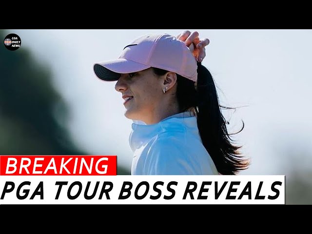 PGA Tour Boss Reveals What 'Struck' Him About Caitlin Clark