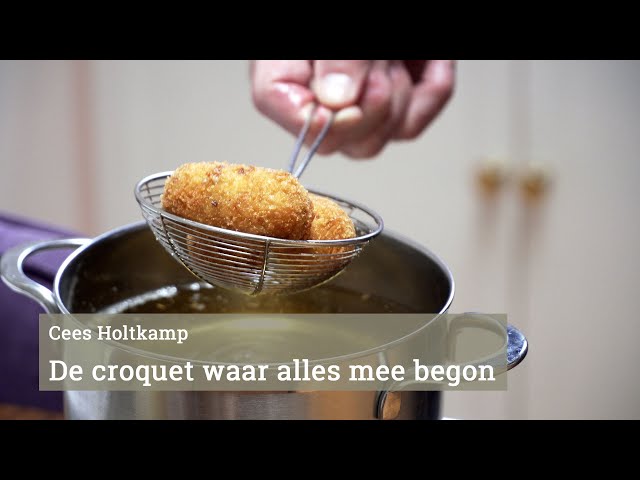 Cees Holtkamp maakt zijn oer-croquet