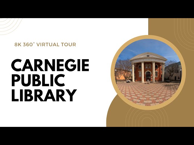 Carnegie Public Library: Bryan, Texas: 4K 360° Virtual Tour