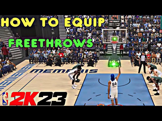 HOW TO EQUIP FREE THROWS IN NBA 2K23! HOW TO BUY FREETHROWS ON NBA 2K23