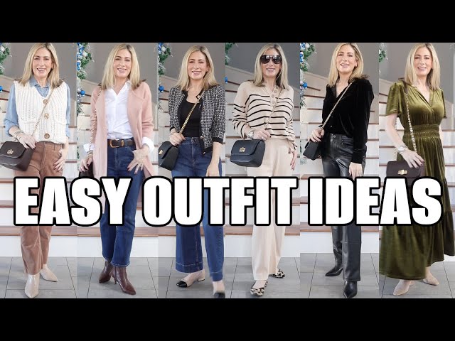 SIX Easy Outfit Ideas To Wear NOW plus GiGi NY Riley Handbag Release