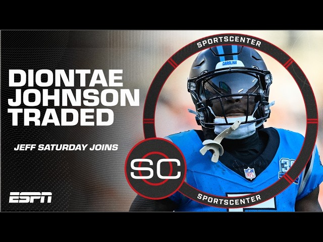 🚨 BREAKING NEWS 🚨 Panthers trade Diontae Johnson to Ravens! | SportsCenter