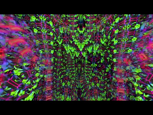 Tryptamine Closed Eye Visuals (180° 3D VR test v1) [SEIZURE WARNING]