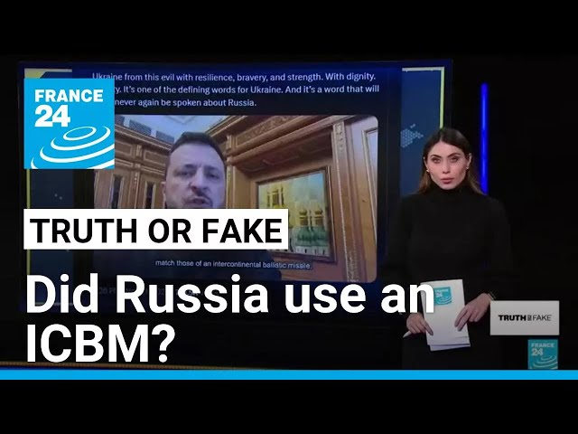 Russia uses a ‘new type’ of missile against Ukraine: What we know • FRANCE 24 English