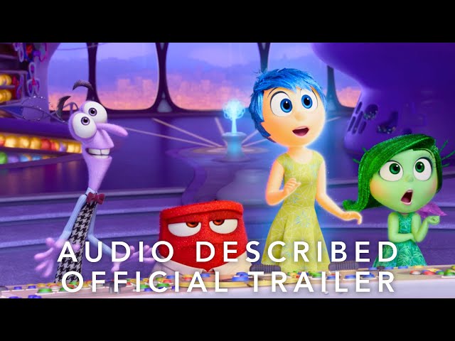 Audio Described Official Trailer | Inside Out 2 | Disney UK