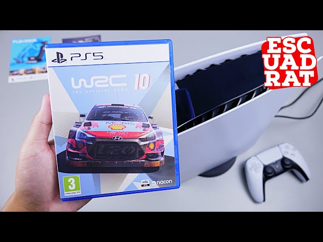 WRC 10 PS5 (English), Unboxing & Gameplay World Rally Championship 10 PlayStation 5