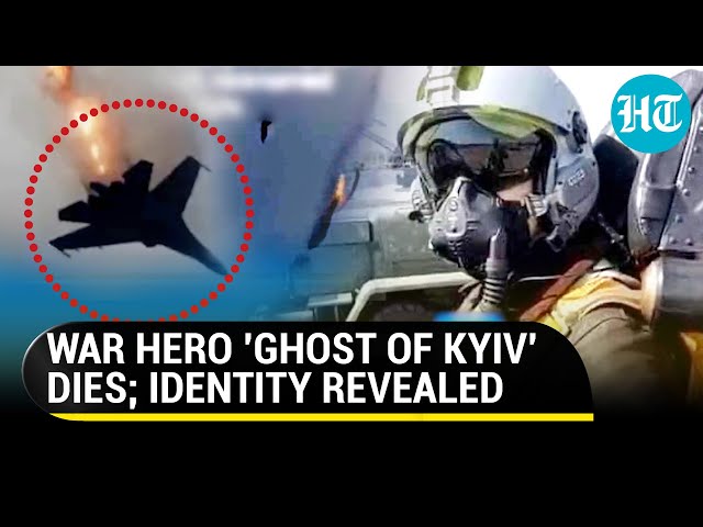 'Ace' Ukrainian pilot who 'shot down 40 Russian jets' dies in battle, awarded top medal for bravery