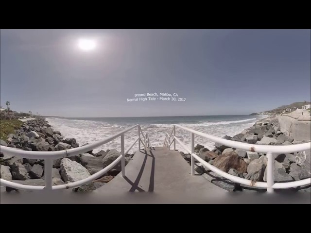 2016 - 2017  Los Angeles King Tides in 360 3D VR