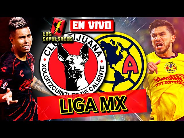 🔴 TIJUANA vs AMÉRICA | RELATO EMOCIONANTE 🎙️ EN VIVO | LIGA MX 2024 | Los Expulsados