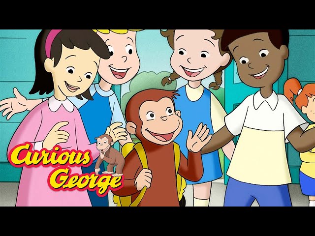 George goes to school | FULL EPISODE 🐵 Curious George 🐵 Kids Cartoon