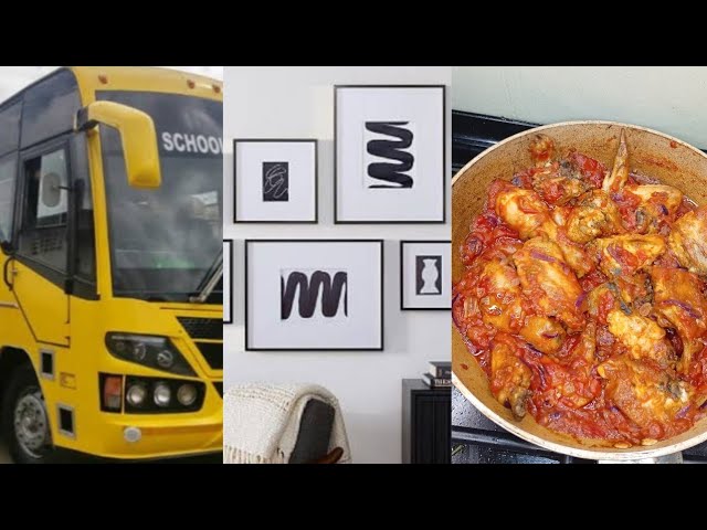 A day in the life/Spanish chicken stew/School Trip/ Gallery wall#spanishchickenstew