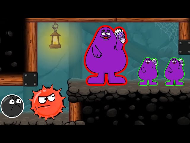 Grimace vs Red Ball 4 Boss