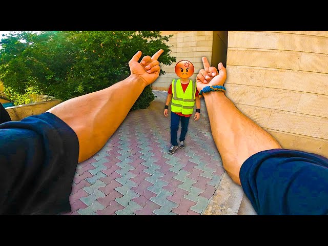 Angry SECURITY VS PARKOUR POV | Epic Parkour Chase