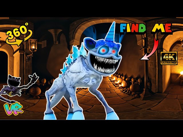 Nightmare CRAFTY CORN  Poppy Playtime 3 |  Smiling Critters | Finding Challenge 360 | VR 360