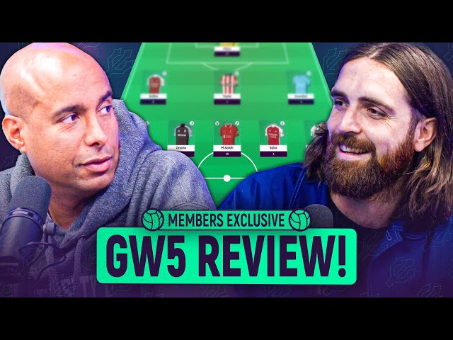 He's Running Away With It! | FPL GW5 Review | Members Exclusive