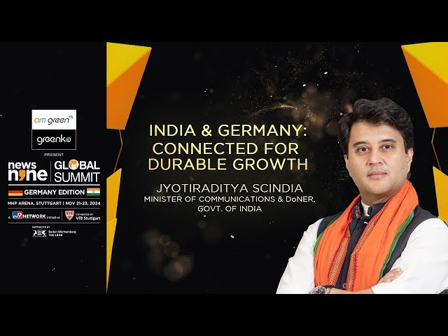 The News9 Global Summit: INDIA & GERMANY: CONNECTED FOR DURABLE GROWTH MINISTERIAL | News9